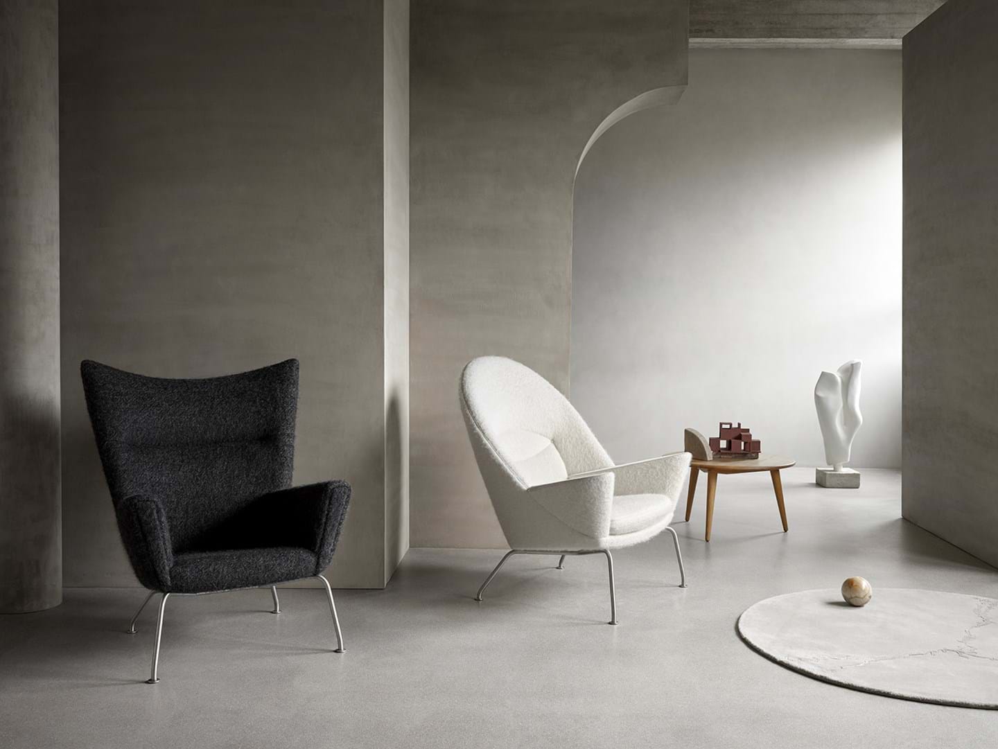 Seating Lounge | Carl & Son Ch 468 Oculus Chair | Mile New York
