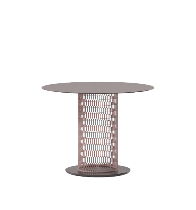 Product Image Mesh Dining Table Low