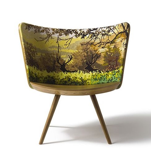 Product Image Embroidery Chair