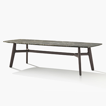 Product Image Curve Dining Table