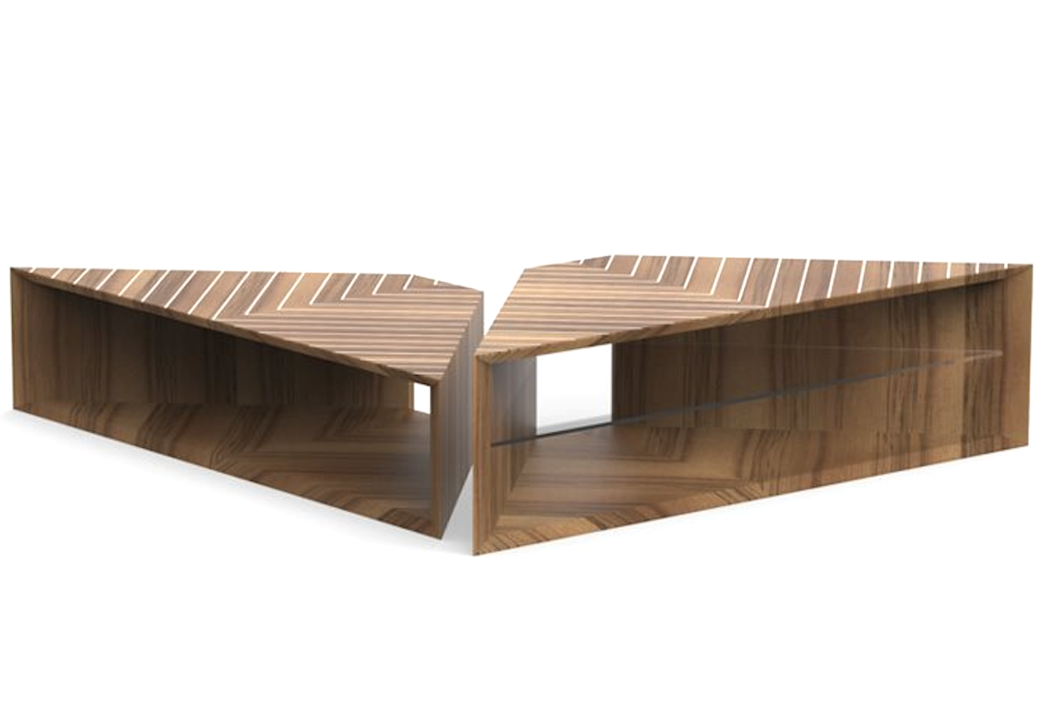 Product Image prism low coffee table