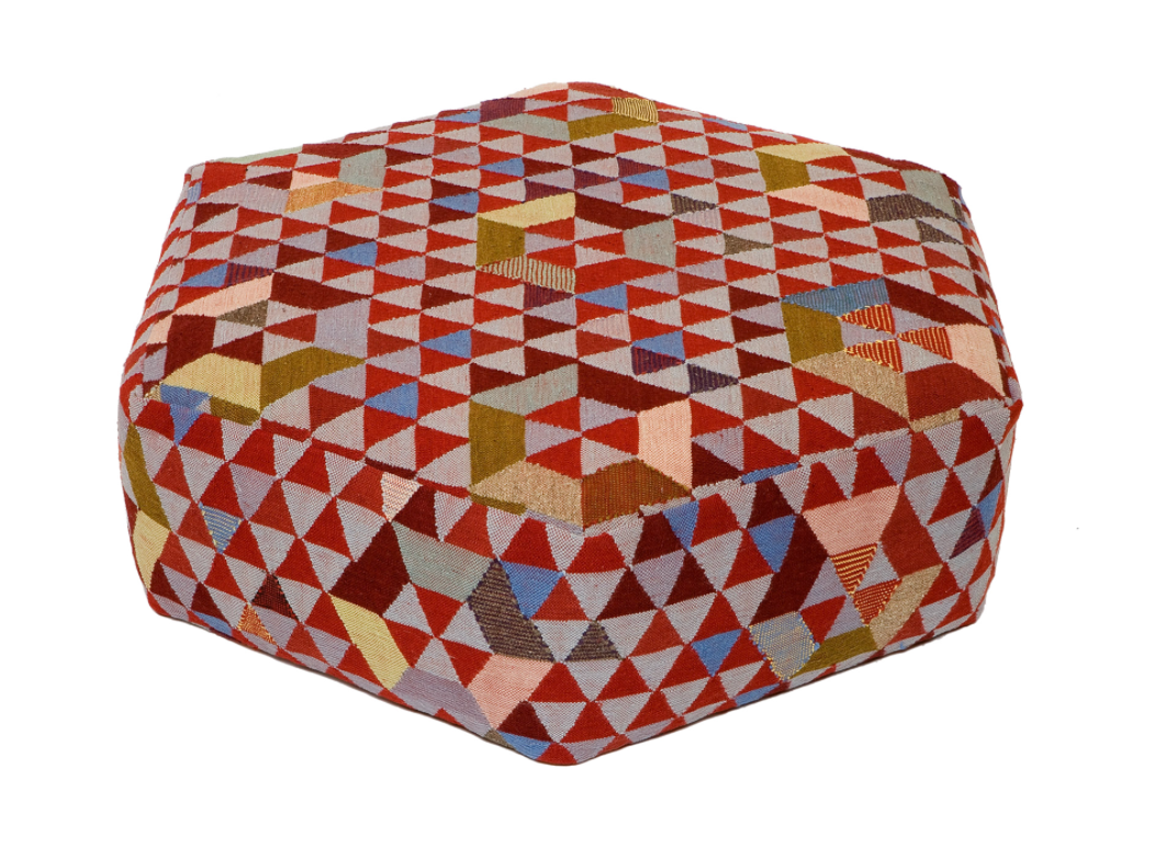 Product Image Trianglehex Sweet Pink Pouf